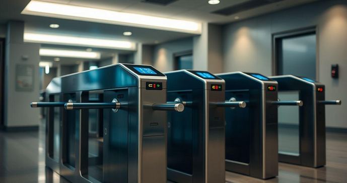 Catracas eletronicas para empresas seguranca e controle de acesso
