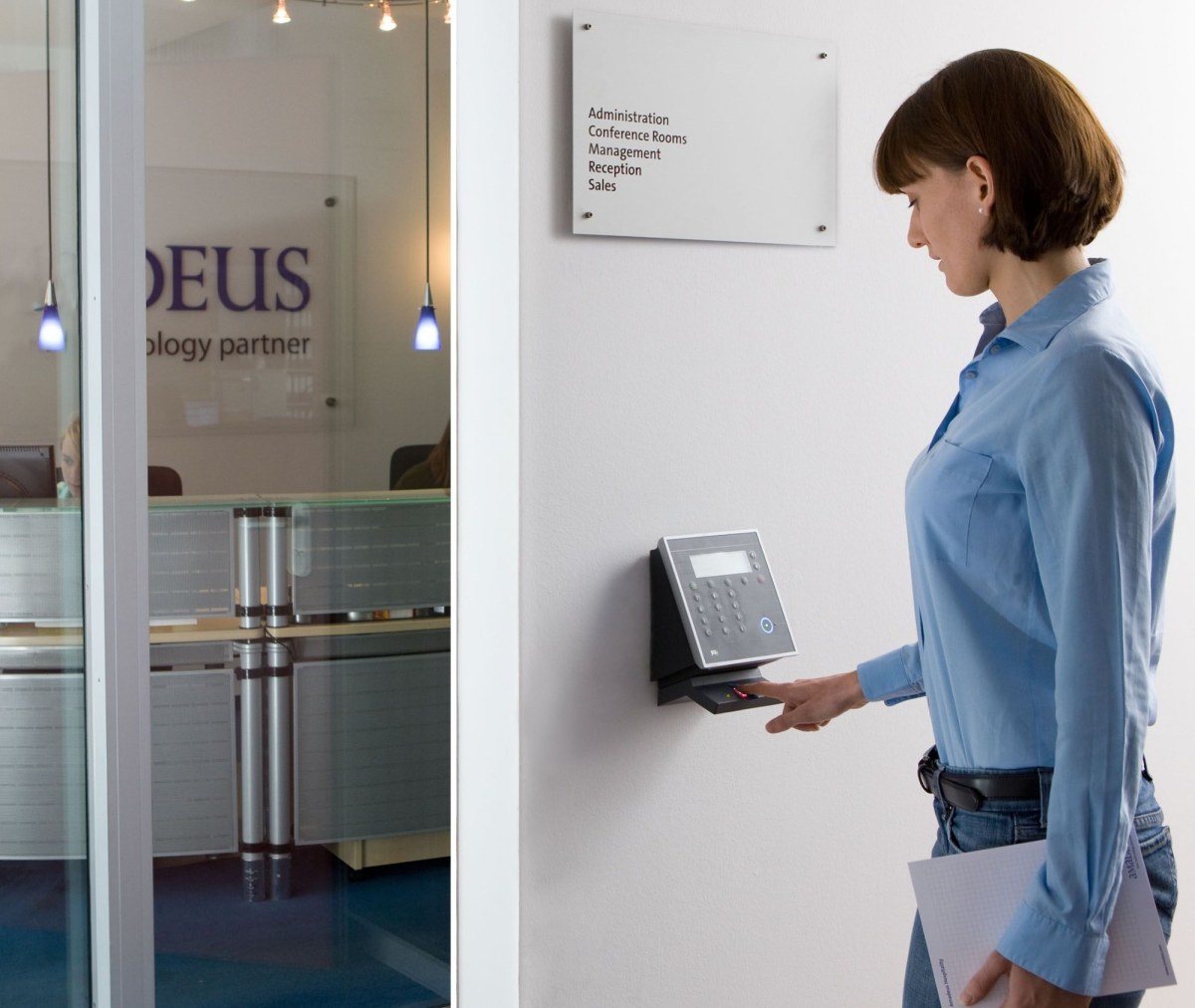 Relogio ponto leitor biometrico